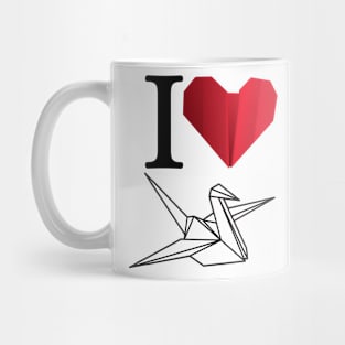 Origami love Mug